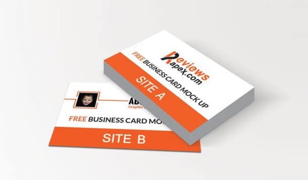 Modern Stylish Business Card Mockup