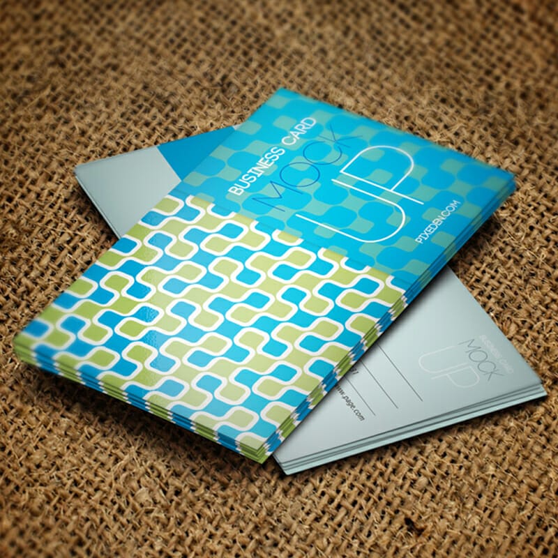 PSD Business Card Mock-Up