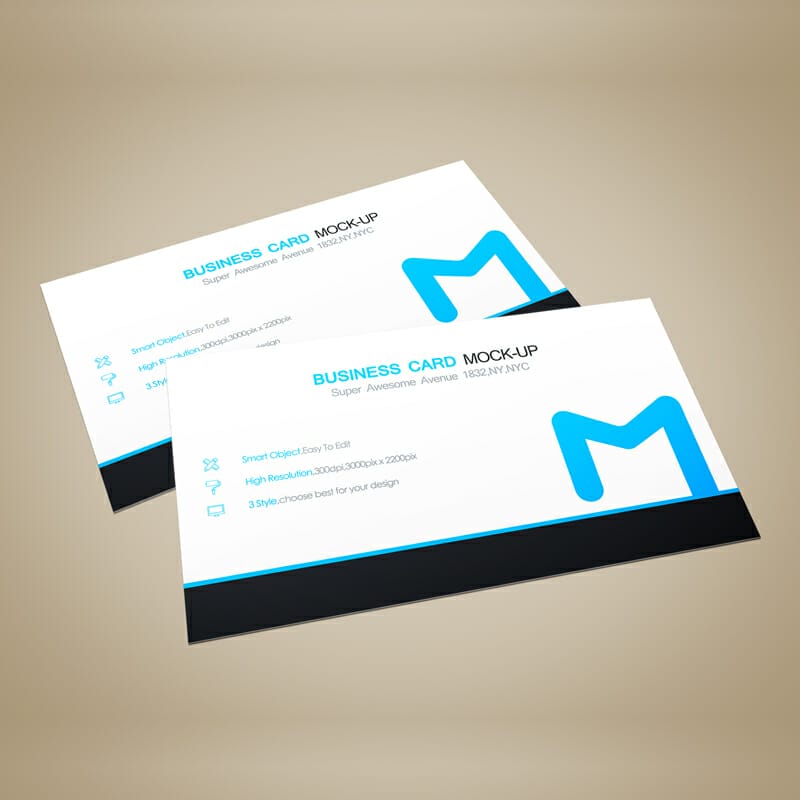 PSD Business Card MockUps