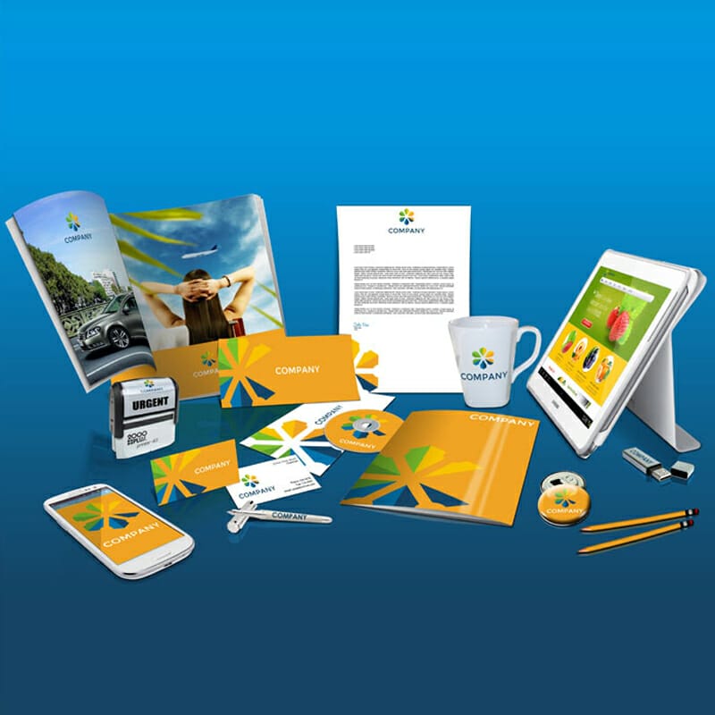 PSD Corporate Identity Mockup