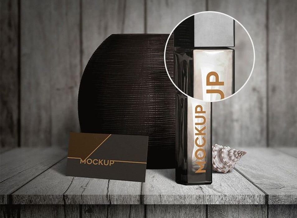 Perfume Bottle Mockup