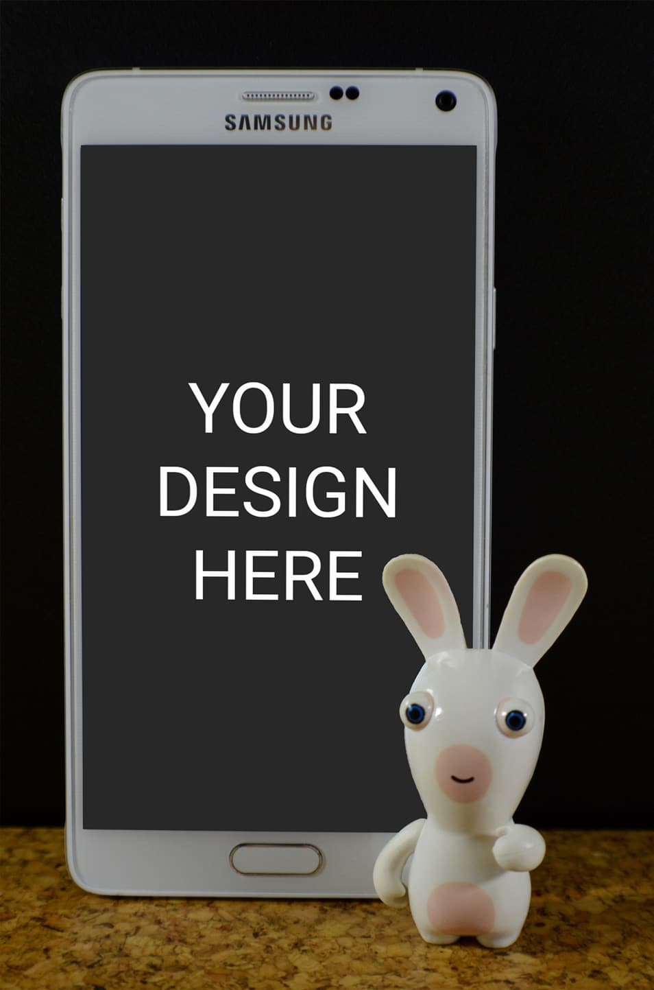 Realistic Samsung S2 Mockup