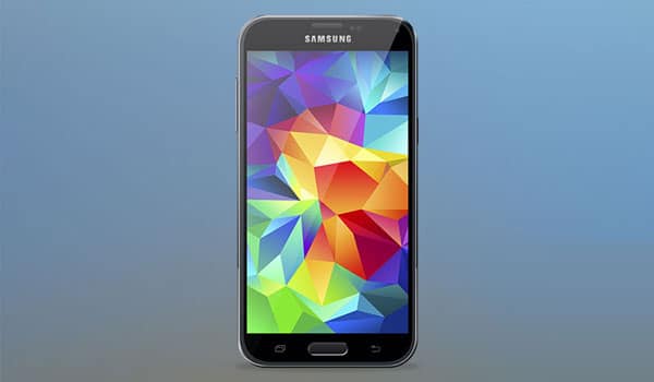 Samsung Galaxy S5 Mockup