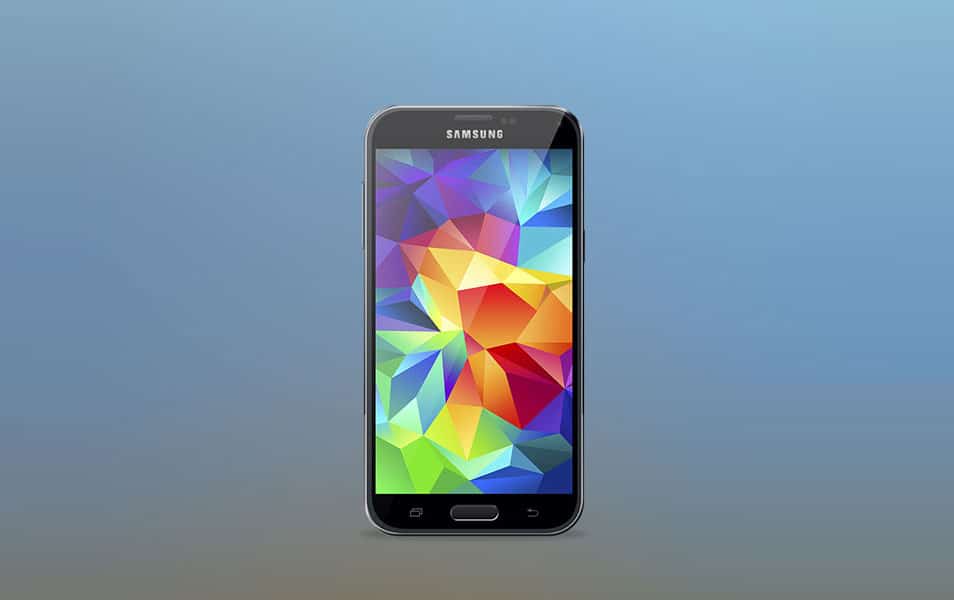 Samsung Galaxy S5 Mockup