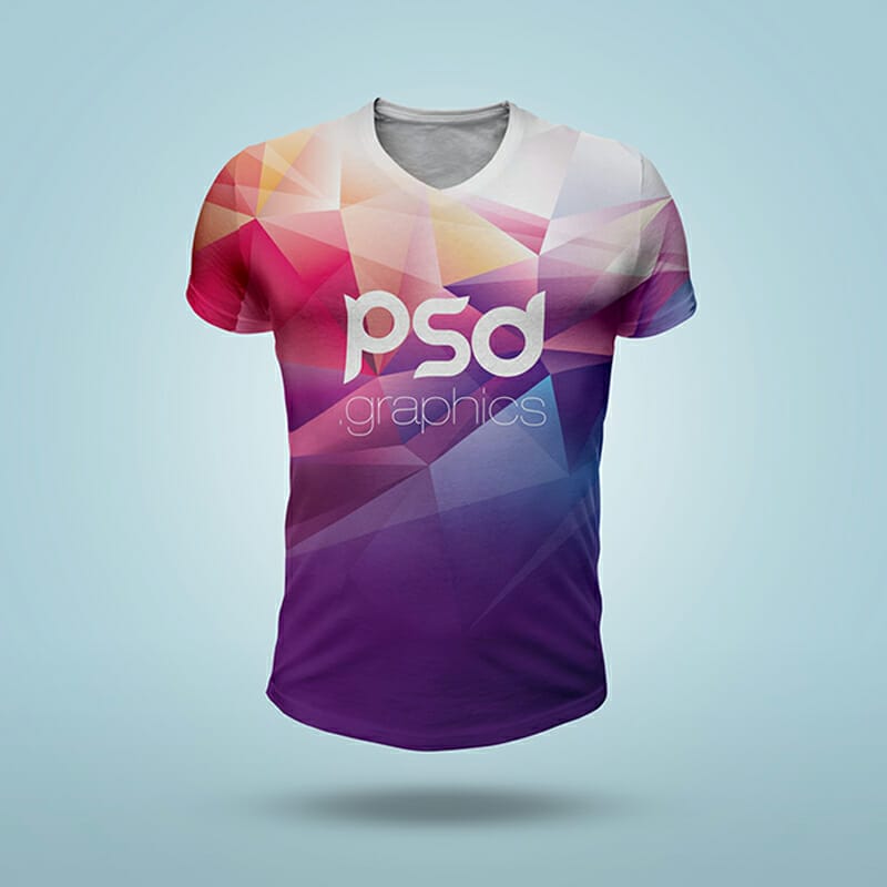 T-Shirt Mockup PSD Template