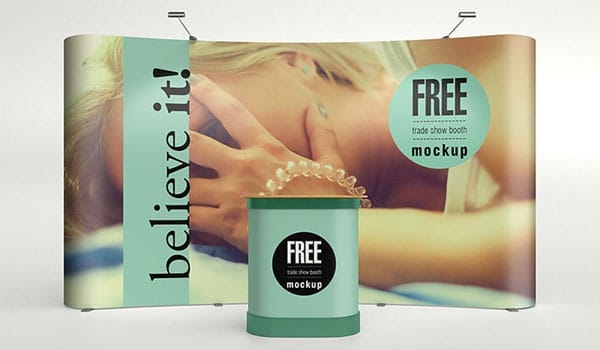 Trade Show Booth Mockup