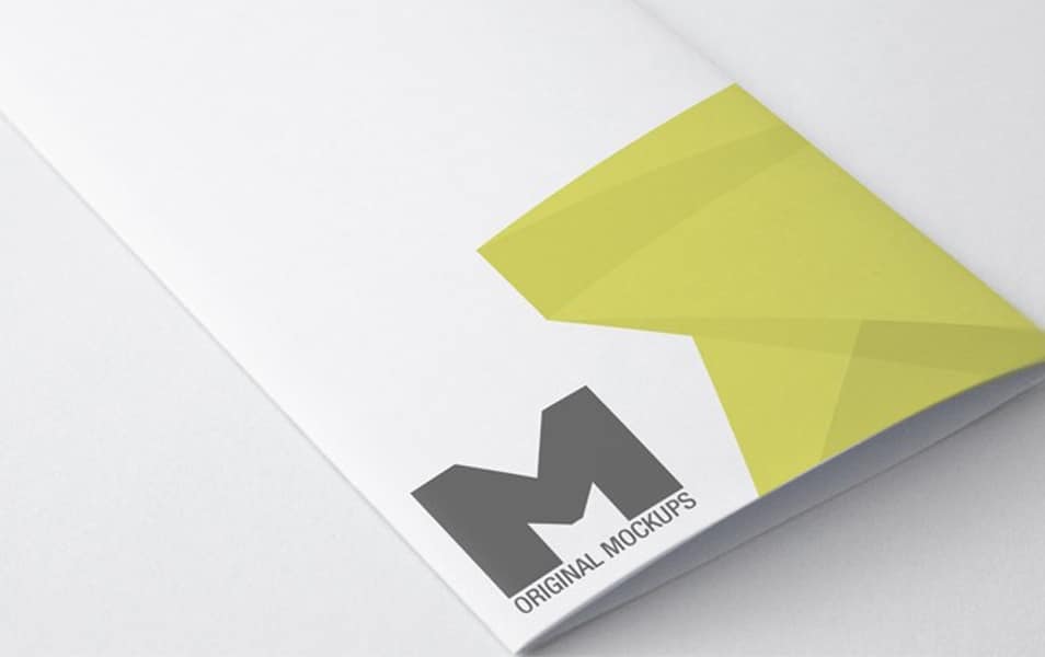 Tri Fold Brochure Mockup