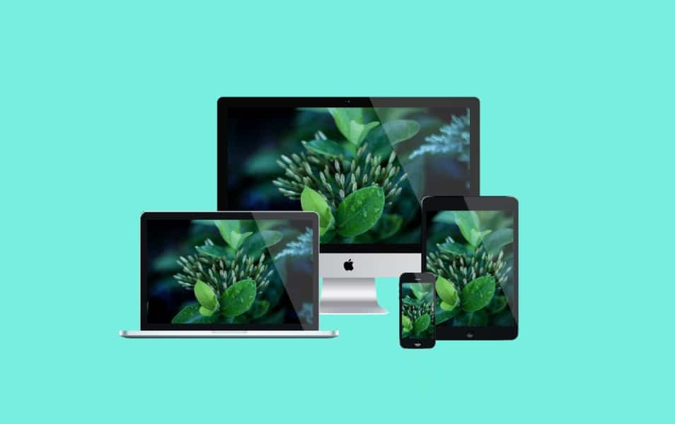 Vector Apple Devices Mockup