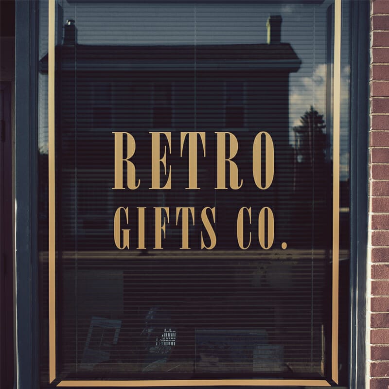 Window Signage Mockup