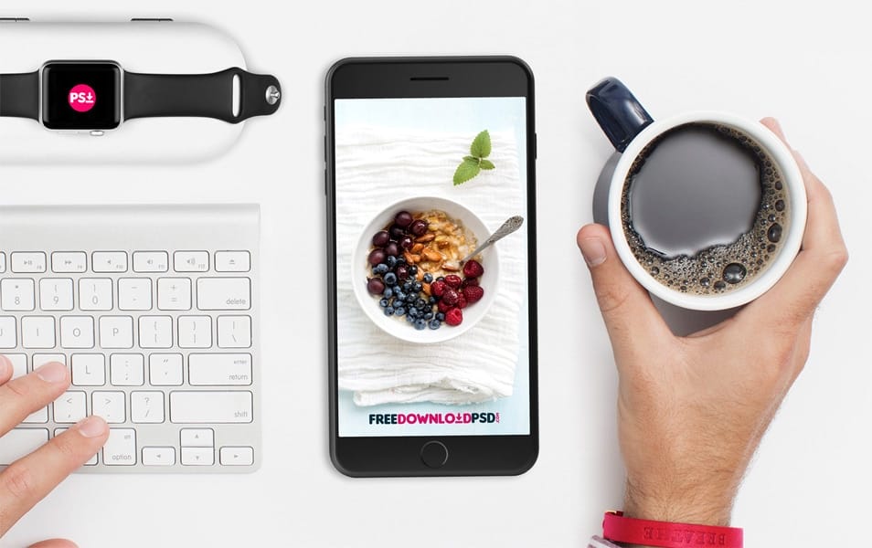 iPhone 7 Plus Free Mockup