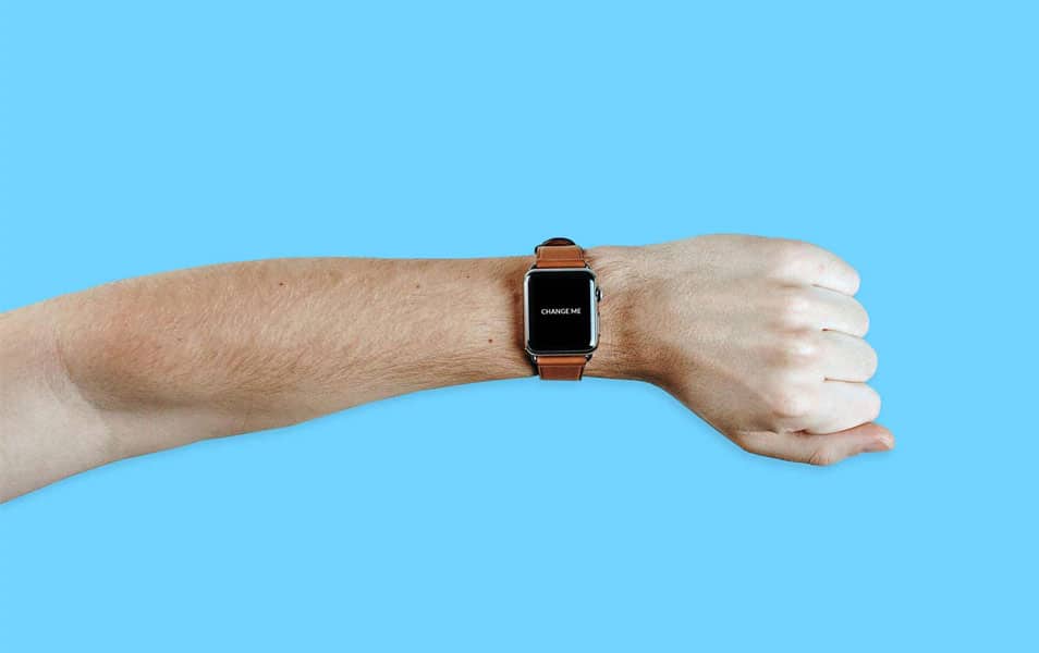 iWatch FREE PSD Mockup