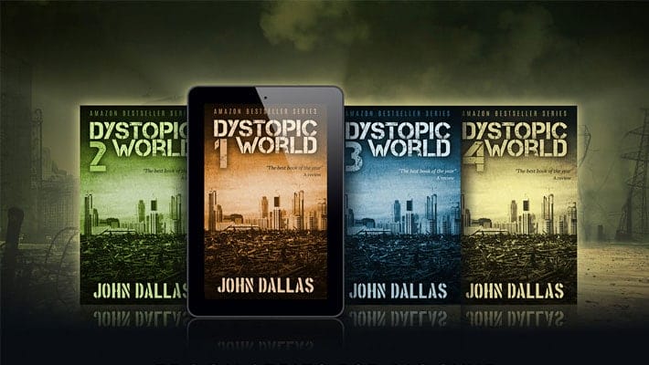 5 x 8 Dystopian Ebook Series Mockup