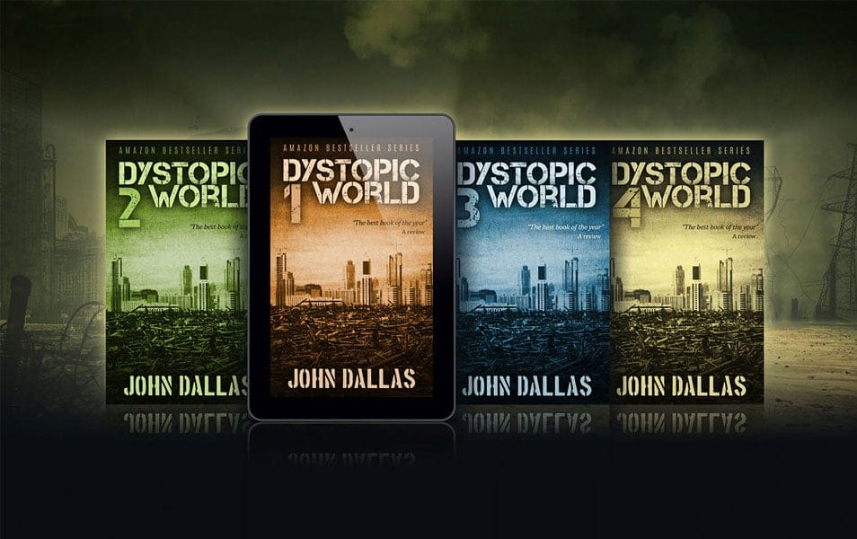5 x 8 Dystopian Ebook Series Mockup