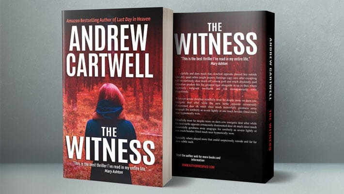 5 x 8 Front & Back Cover Paperback Mockup