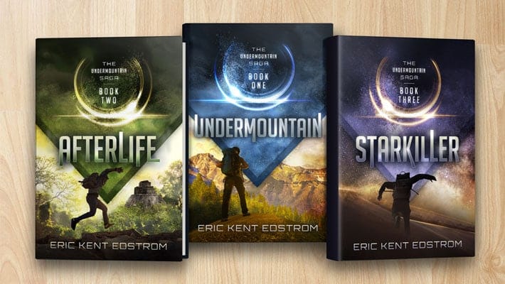 6 x 9 Book Series with Dust Jacket Covers PSD Mockup