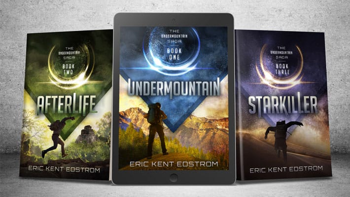 6 x 9 Book Series with eReader PSD Mockup