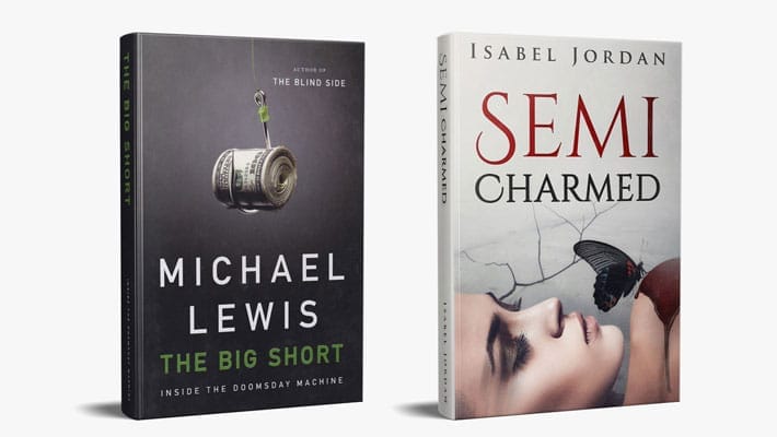 6 x 9 Standing Hardcover Book Mockup