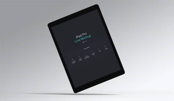 Animated iPad Pro Mockup