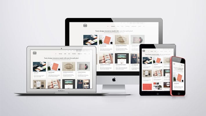 Apple Responsive Screen MockUps