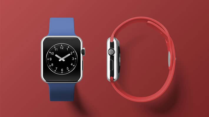 Apple Watch Free PSD Mockup