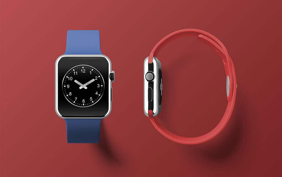 Apple Watch Free PSD Mockup