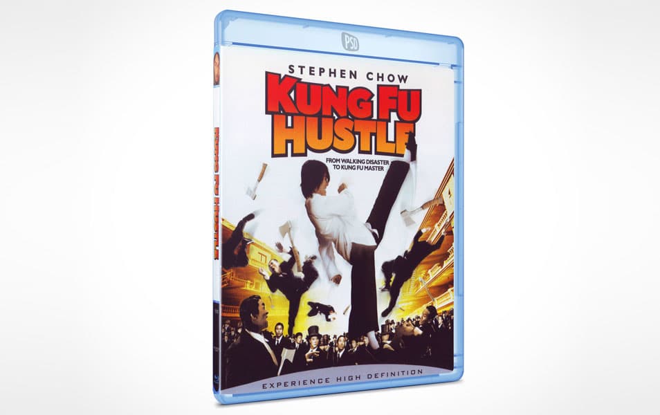 BluRay Disc Jewel Case Mockup