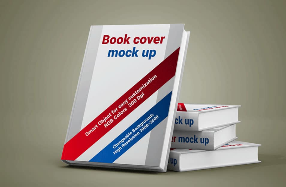 Book Cover Display Mockup