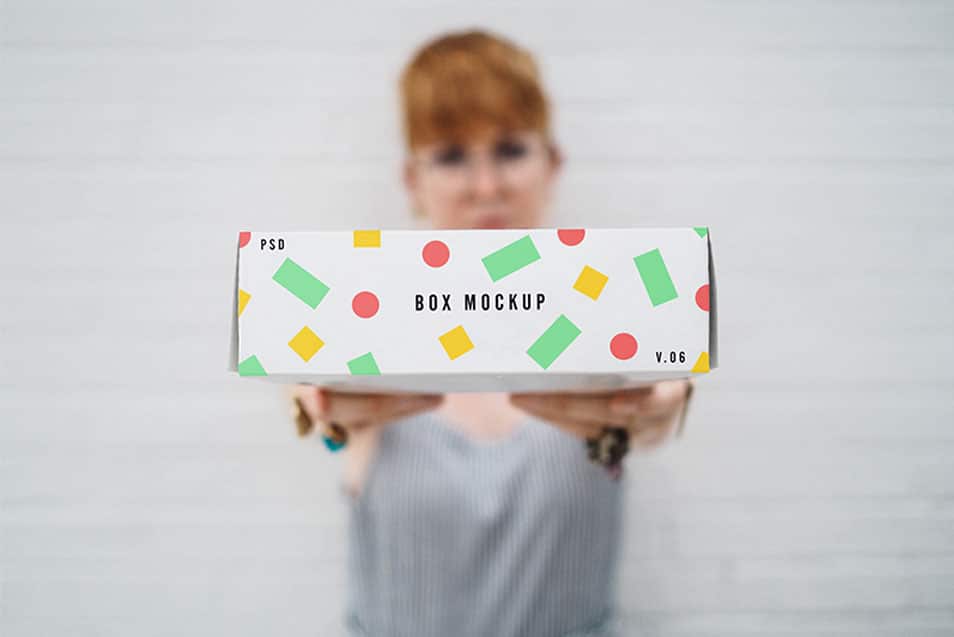 Box PSD Mockup