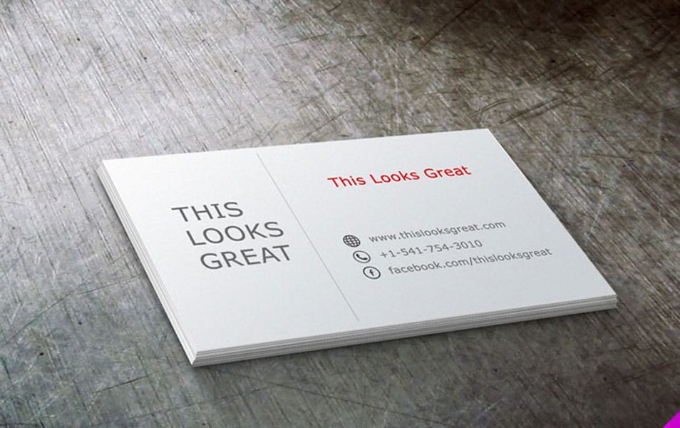 Business Card Mockup