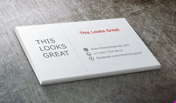 Business Card Mockup