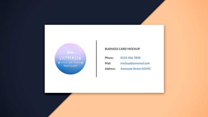 Business Card Mockup