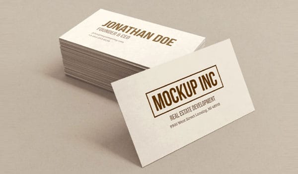 Business Card Mockup