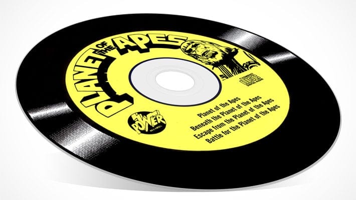 CD/DVD Blu-Ray Disc Mockup