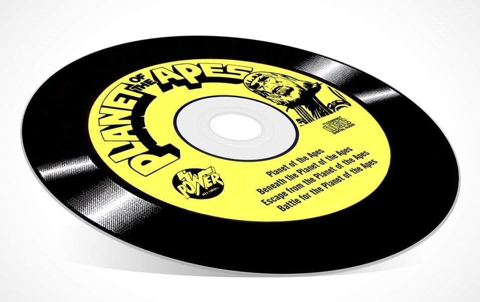 CD/DVD Blu-Ray Disc Mockup