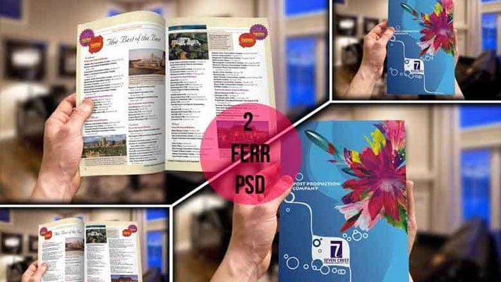 Captivating Realistic Visualization with Magazine Mockup