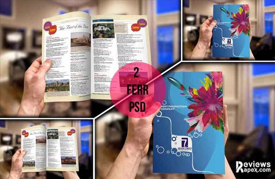 Captivating Realistic Visualization with Magazine Mockup