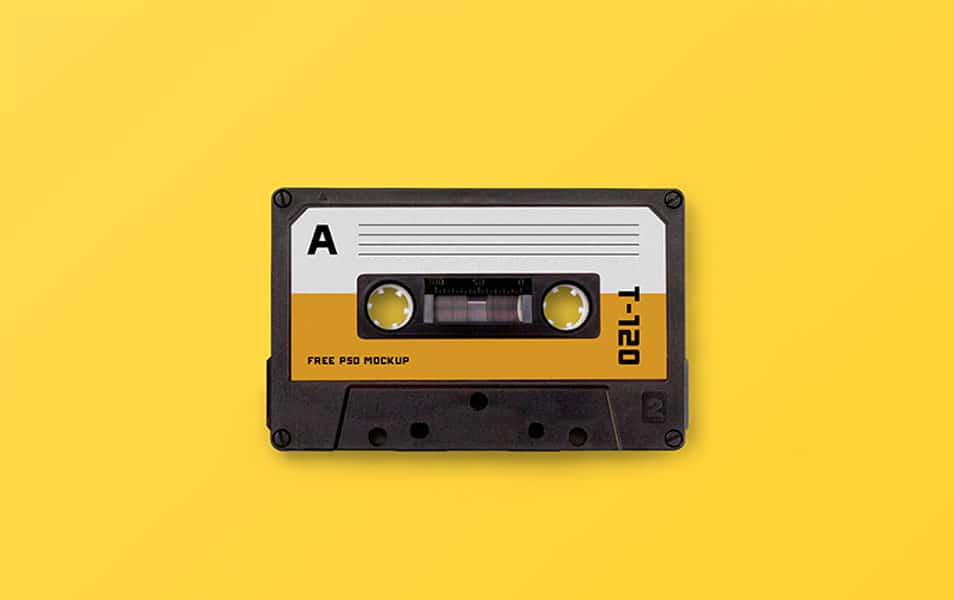 Cassette Tape Mockup