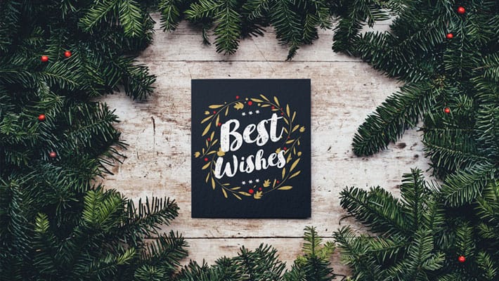 Christmas Card Mockup