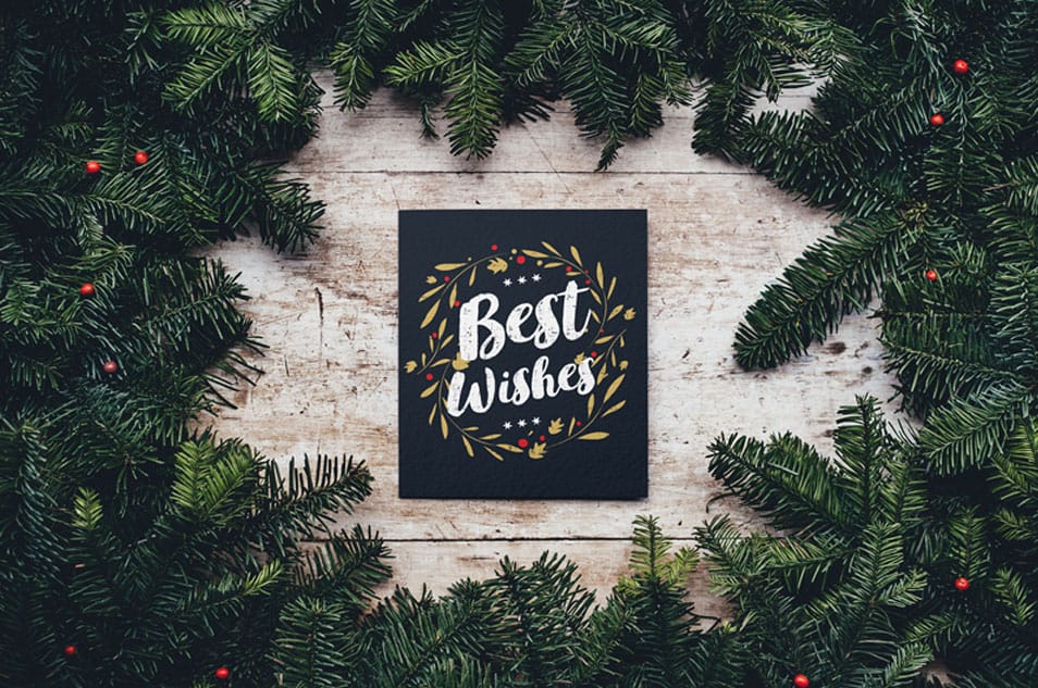 Christmas Card Mockup