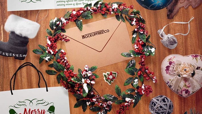 Christmas Scene Generator Mockup