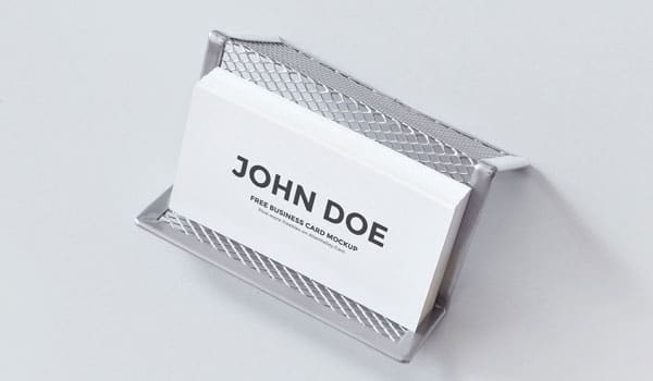 Clean Business Card Mockup