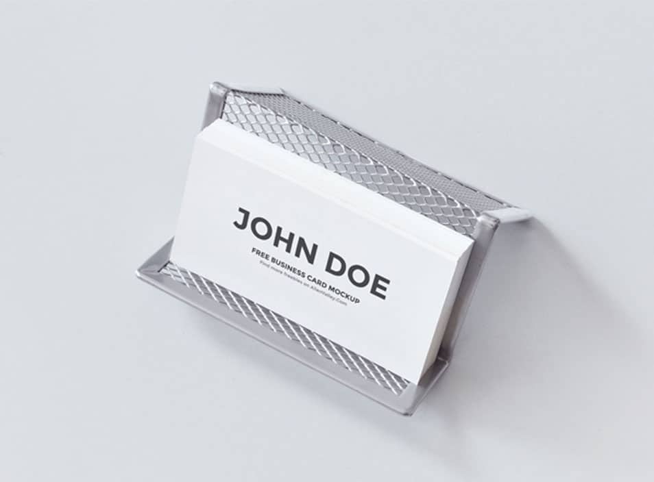 Clean Business Card Mockup