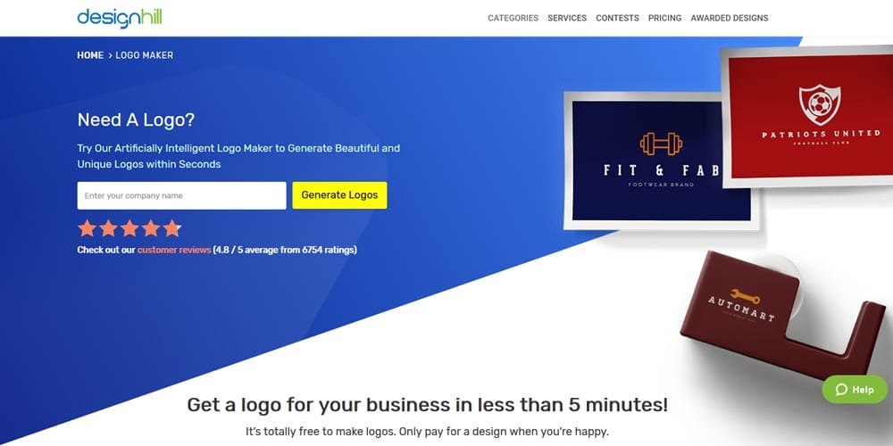 Best Logo Makers(Online & Offline) 24 Designhill Logo Maker
