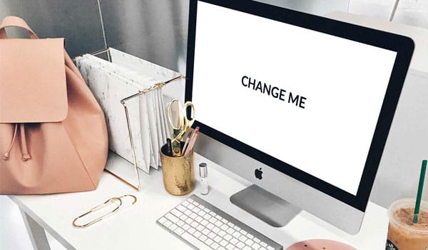 FREE PSD Apple iMac Mockup