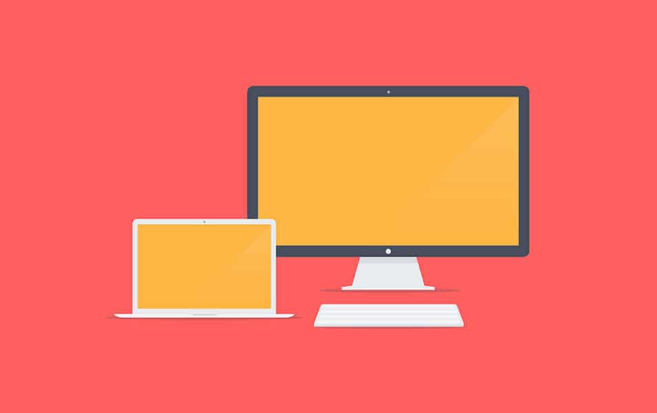 Flat Apple Devices MockUp