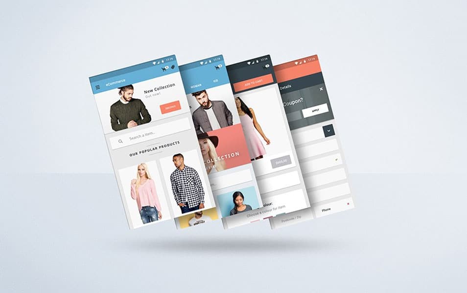 Float Mobile Display App Mockup
