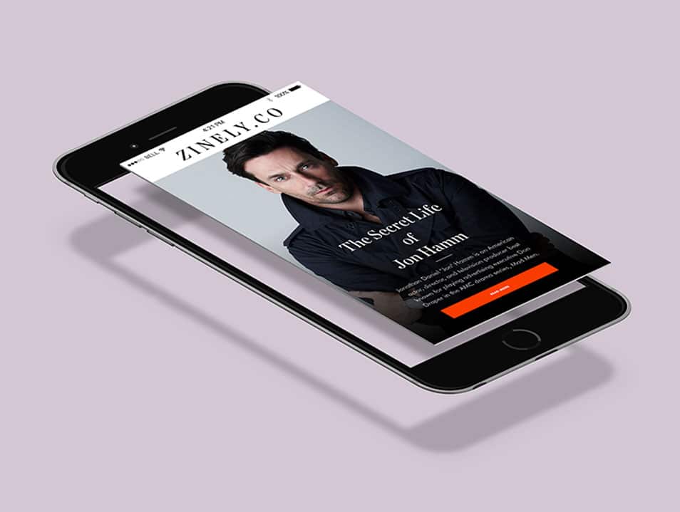 Flying iPhone App UI Mockup