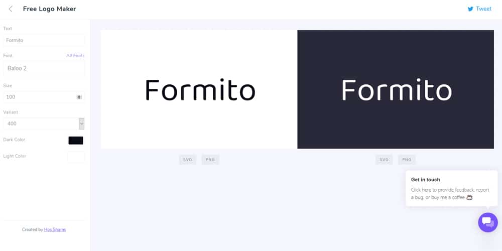 Best Logo Makers(Online & Offline) 8 Formito Typography Logo Maker