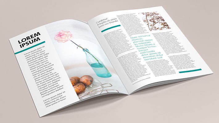 Free A4 Brochure / Catalog Mockup