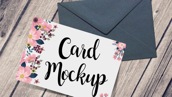 Free Card & Envelope Mockup PSD » CSS Author